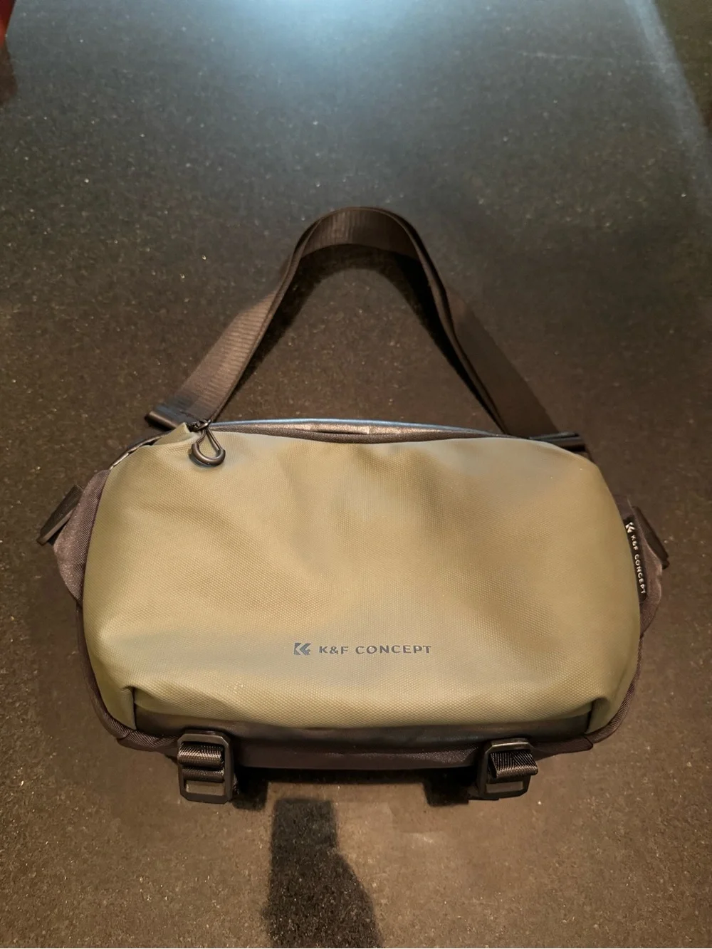 Olive Green Camera bag/ Messenger Sling Bag for Men